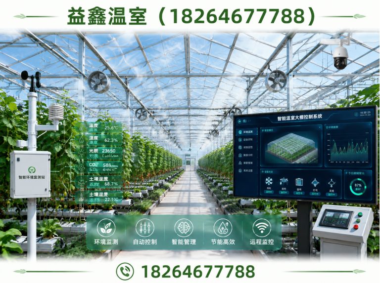 潍坊滨海经济技术开发区玻璃温室展示图